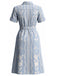 [Pre-Sale] Blw 1940s Floral Vintage Classic Dress 3