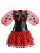 Ensemble de costume coccinelle à pois pour Halloween années 1960