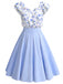 [Pre-Sale] 1950s Bow Vintage Classic Dress 3