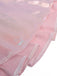 Robe Rose Col V Profond Métallique Laser Mesh Patchwork Années 1960 7