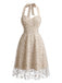 1950s Halter Vintage Classic Dress