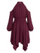 [Grande Taille] Robe à épaules dénudées et ourlet mouchoir Années 1970