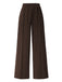 Ensemble deux pièces à rayures contrastées, haut manches longues et pantalon années 1960 - 6
