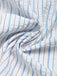 [Prévente] Blouse bleu clair rayée à nœud et manches lanternes années 1940