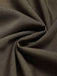 [Prévente] Robe marron sans manches à col V et boutons années 1940