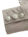 Veste militaire à col montant et double boutonnage Années 1950