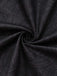 2PCS Robe Noir Léopard Col Carré Sans Manches avec Tablier Années 1950