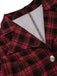 [Prévente] Vest Tartan Rouge Col Tailleur années 1950