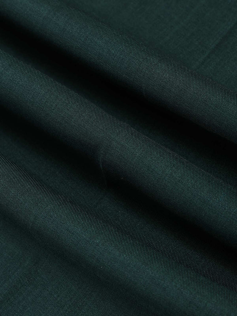 [Prévente] Ensemble pantalon à bretelles vert foncé, galon doré et ceinture années 1970 - 7