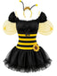 5PCS jaune et noir d'abeille pour cosplay Halloween Années 1950