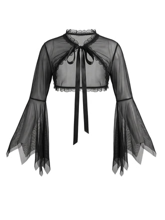 Ensemble accessoires Halloween noirs à ailes de chauve-souris - 1