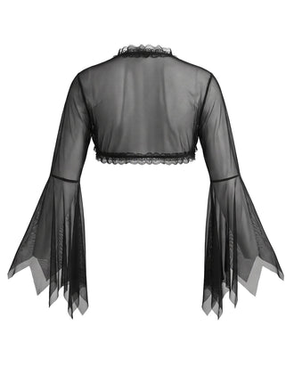 Ensemble accessoires Halloween noirs à ailes de chauve-souris - 2