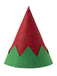 Ensemble costume de lutin de Noël vert en velours à grelots et ceinture Années 1940 - 4