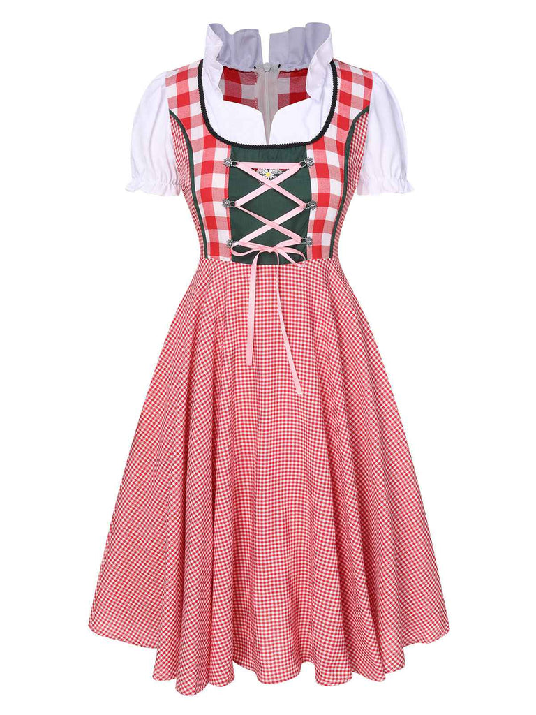 Robe traditionnelle de carnaval bavarois de l'Oktoberfest Dirndl