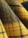 Robe à carreaux patchwork vintage à épaules dénudées des années 1950