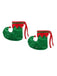 Robe verte de cosplay d'elfe de Noël des années 40