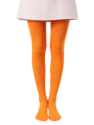 Collants colorés vintage à pieds pleins