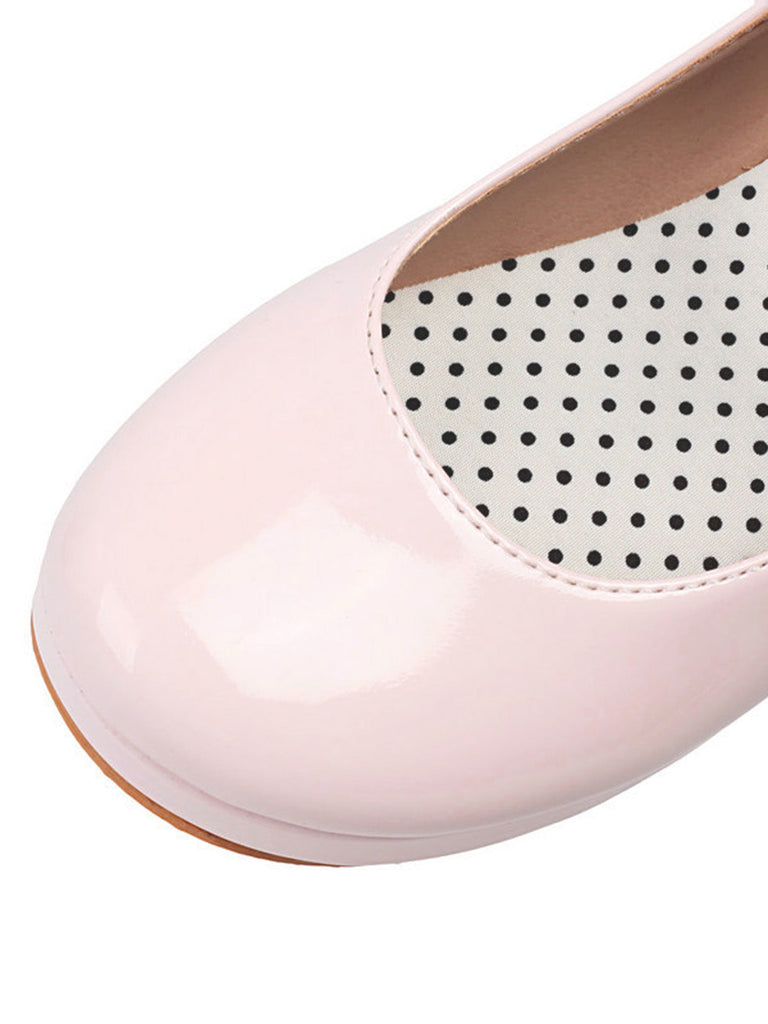 Chaussures Mary Jane Vintage Lolita à Boucle 9