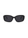 Lunettes de Soleil Vintage Monture Carrée Perle Noir 2