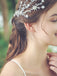 Pince à Cheveux Étoile Rayons Strass Argent 3