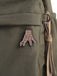 Broche Halloween Main de Zombie Cousue