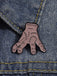 Broche Halloween Main de Zombie Cousue