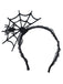 Ensemble d’accessoires noir d’Halloween avec cape à toile d’araignée