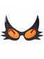 Lunettes noires Catwoman pour fête ou cosplay d'Halloween