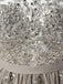 robe longue strass mousseline patchwork tulle