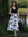 Robe Vintage Année 50 Trapèze Florale Soirée Cocktail Pin Up