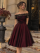 Robe de Noël Vintage Année 50 Dentelle Épaule Nue Soirée Cocktail Chic