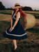 Robe Swing Vintage Année 50 Col Licou Soirée Cocktail Chic
