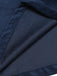Manteau Long Velours Bleu Marine Années 1950 11