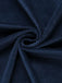 Manteau Long Velours Bleu Marine Années 1950 13