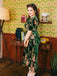 Combinaison Vintage en Velours Vert des Années 1950