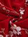 [Prévente] Robe vintage patchwork papillon rouge des années 1950 Cocktail Chic