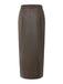 Skirt Taille Haute PU Leather Fendu Ceinturé Maxi Années 1970 5
