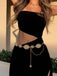 Ceinture de taille bohème dorée