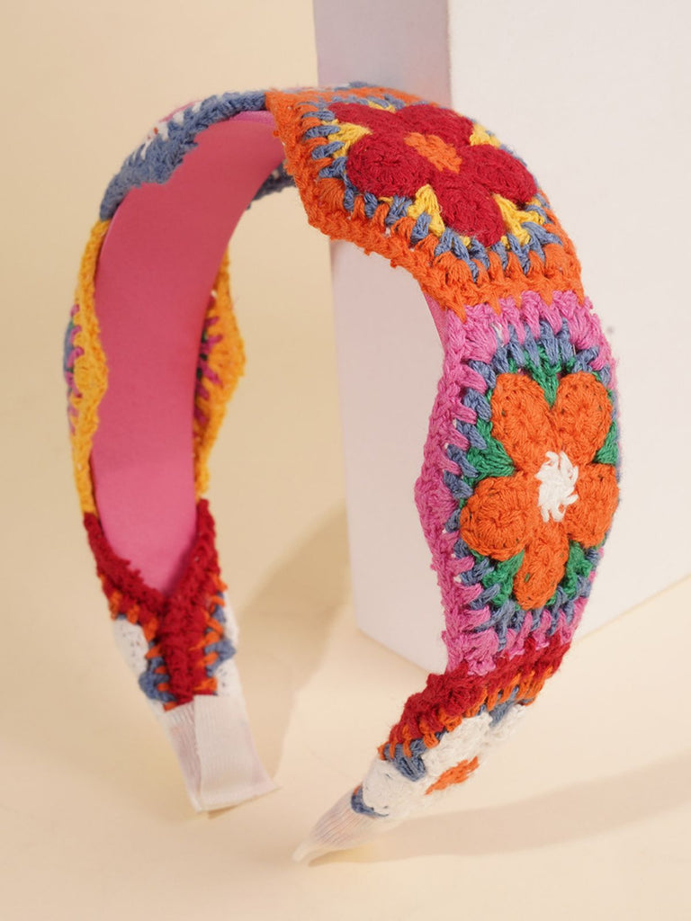Bandeau Boho au Crochet à Fleurs 7