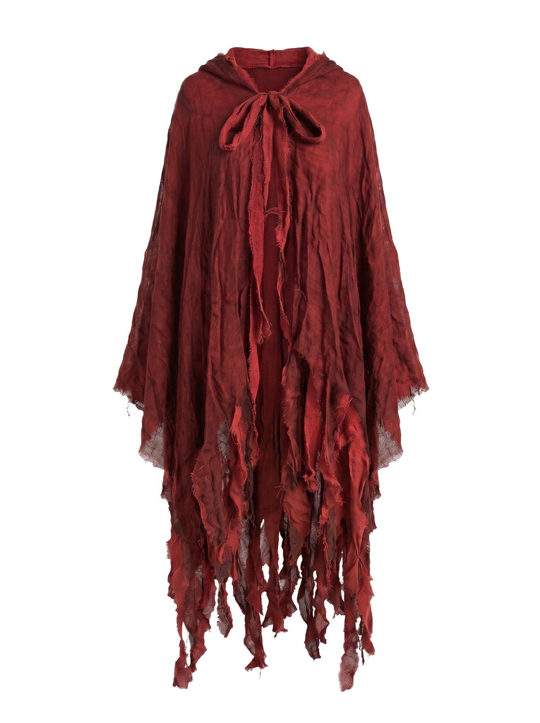 Cape Halloween de Faucheuse à capuche et glands Années 1970