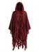 Cape Halloween de Faucheuse à capuche et glands Années 1970