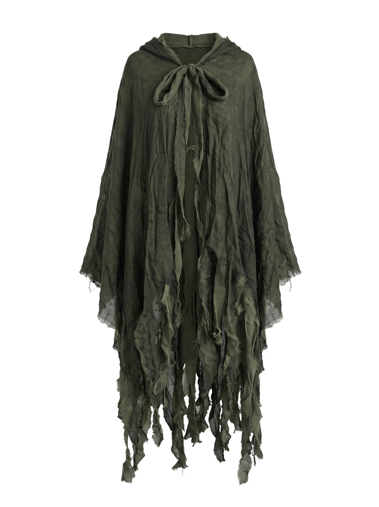 Cape Halloween de Faucheuse à capuche et glands Années 1970