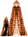 Cape Halloween Imprimé Chauve-Souris Long Cape à Capuche Années 1930