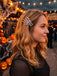 Pince à cheveux d’Halloween en forme de main squelette