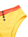 [Prévente] Ensemble bikini dos nu colorblock jaune et orange années 1960