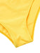 [Prévente] Ensemble bikini dos nu colorblock jaune et orange années 1960