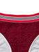Ensemble Bikini Col Licou Pailleté Rouge Années 80