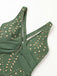 Ajouré Métal Boucle Maillot de Bain Une Pièce Années 1940 7