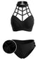 [Prévente] Maillot de Bain Gothique Découpé Noir Années 1970