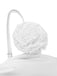Maillot de Bain Rose en Satin-Finish Blanc Années 1950 4